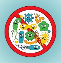 Microorganismo, bacterias, virus, parasitos no permitidos